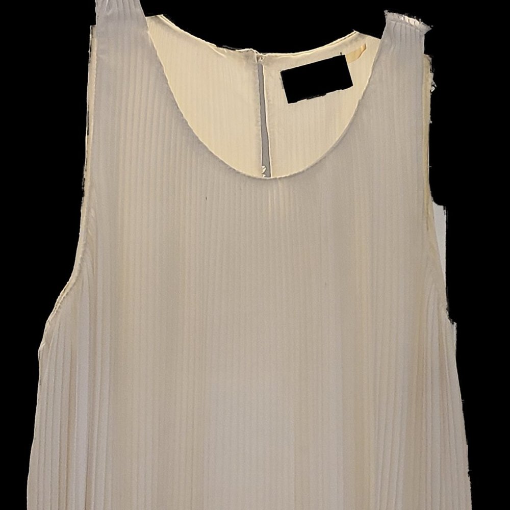 Ivory ASTR the Label Pleated Swing top, S